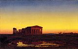 Famous Evening Paintings - Evening at Paestum